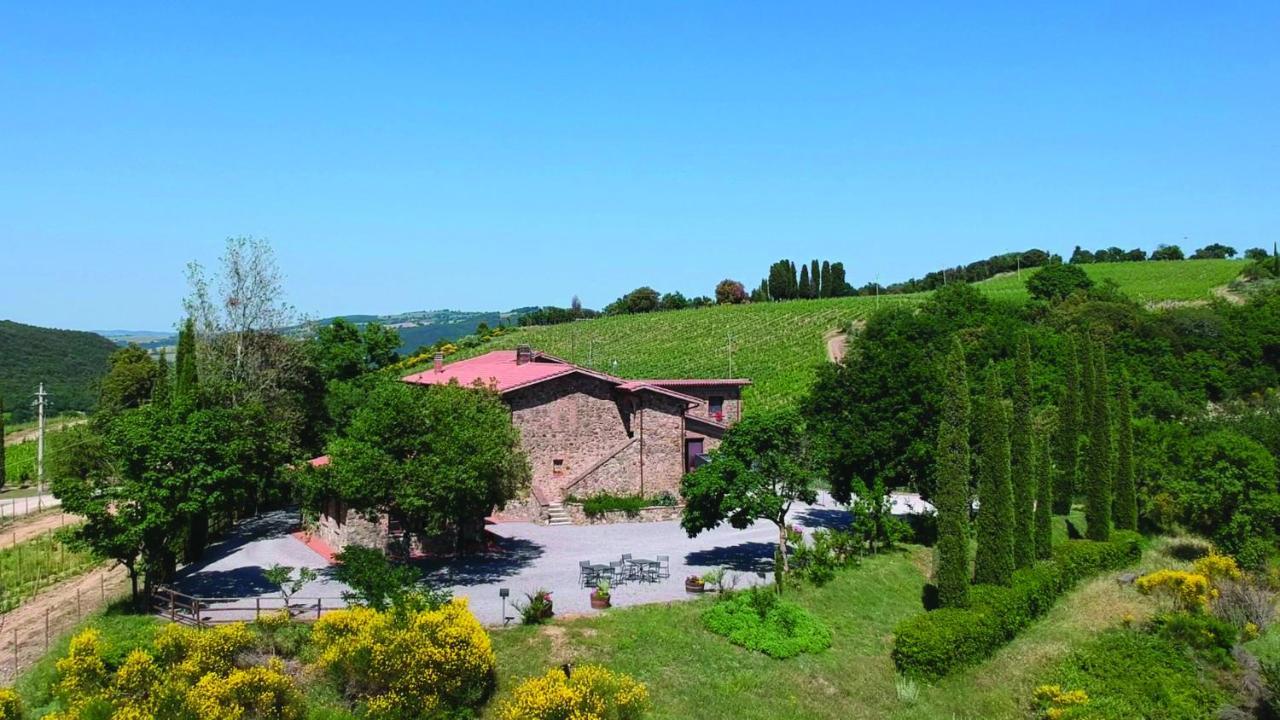 Castelnuovo dellʼAbate La Poderina Appartamenti מראה חיצוני תמונה